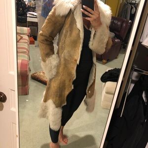 Fur shearling jacket